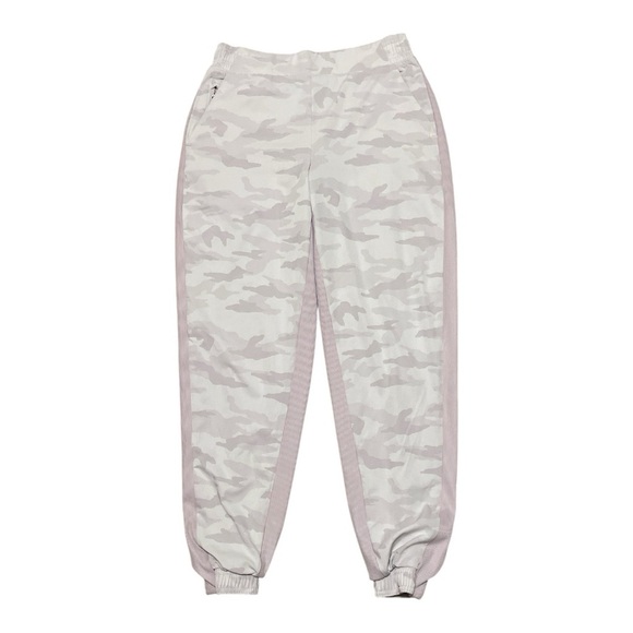 Athleta Brooklyn Lavender Purple Camouflage Jogger Pants - Picture 1 of 4